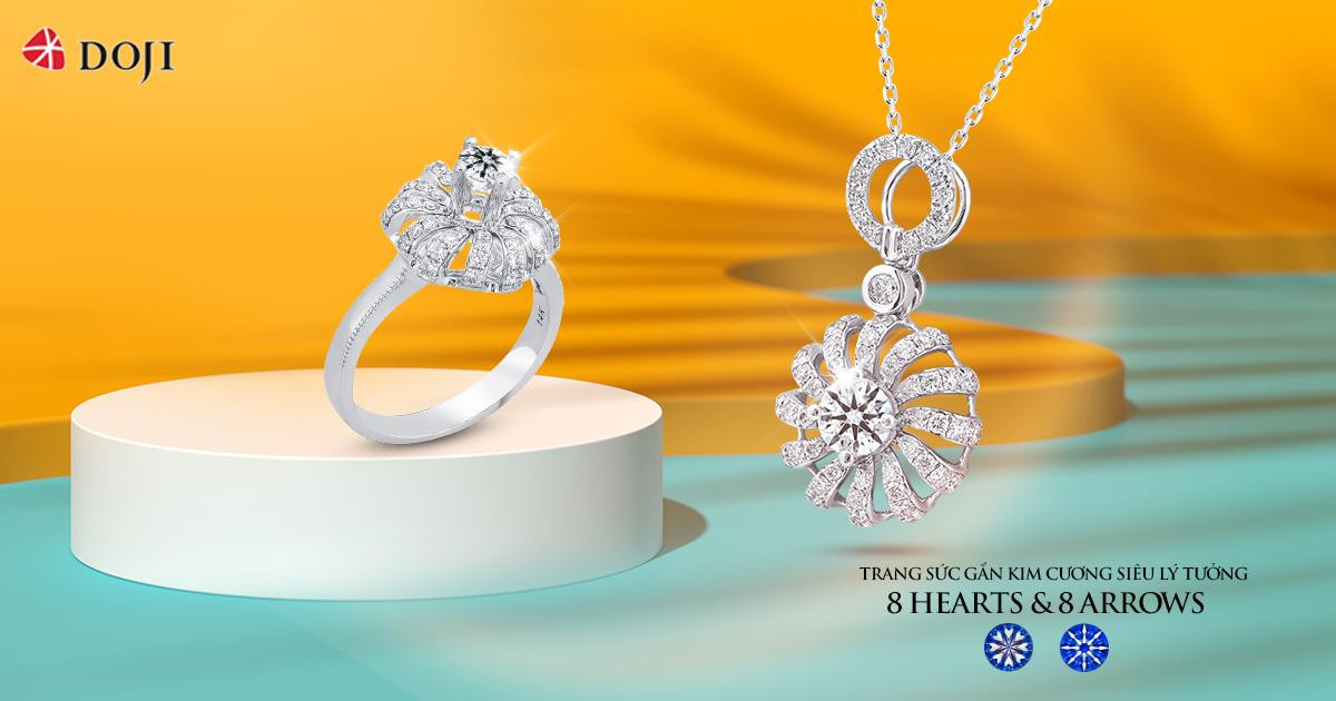 Mỗi thiết kế Trang sức 8 Hearts &amp; 8 Arrows mang trong mình một thông điệp ý nghĩa và vẻ đẹp riêng