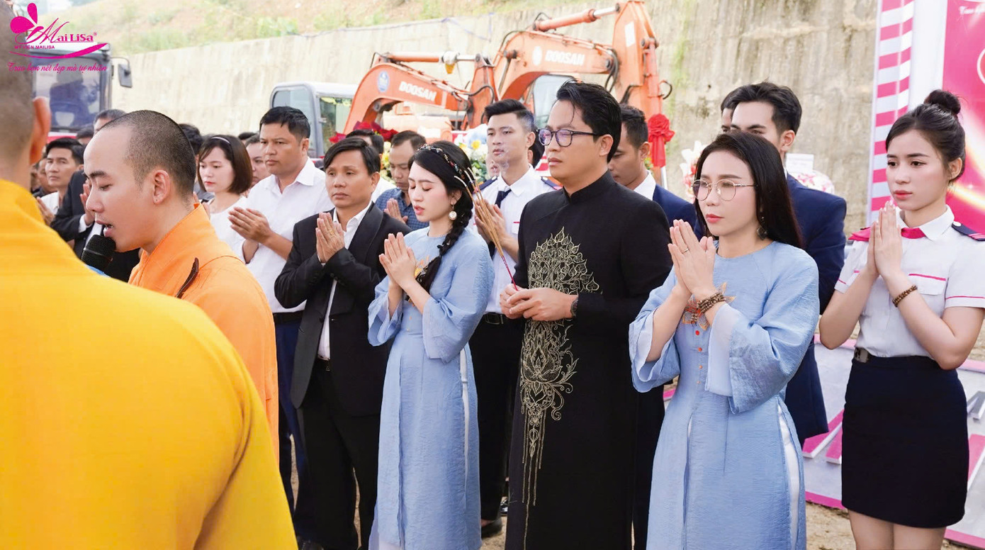 Lễ cúng động thổ 40 căn nhà tình thương Làng tình nghĩa Khánh Mailisa