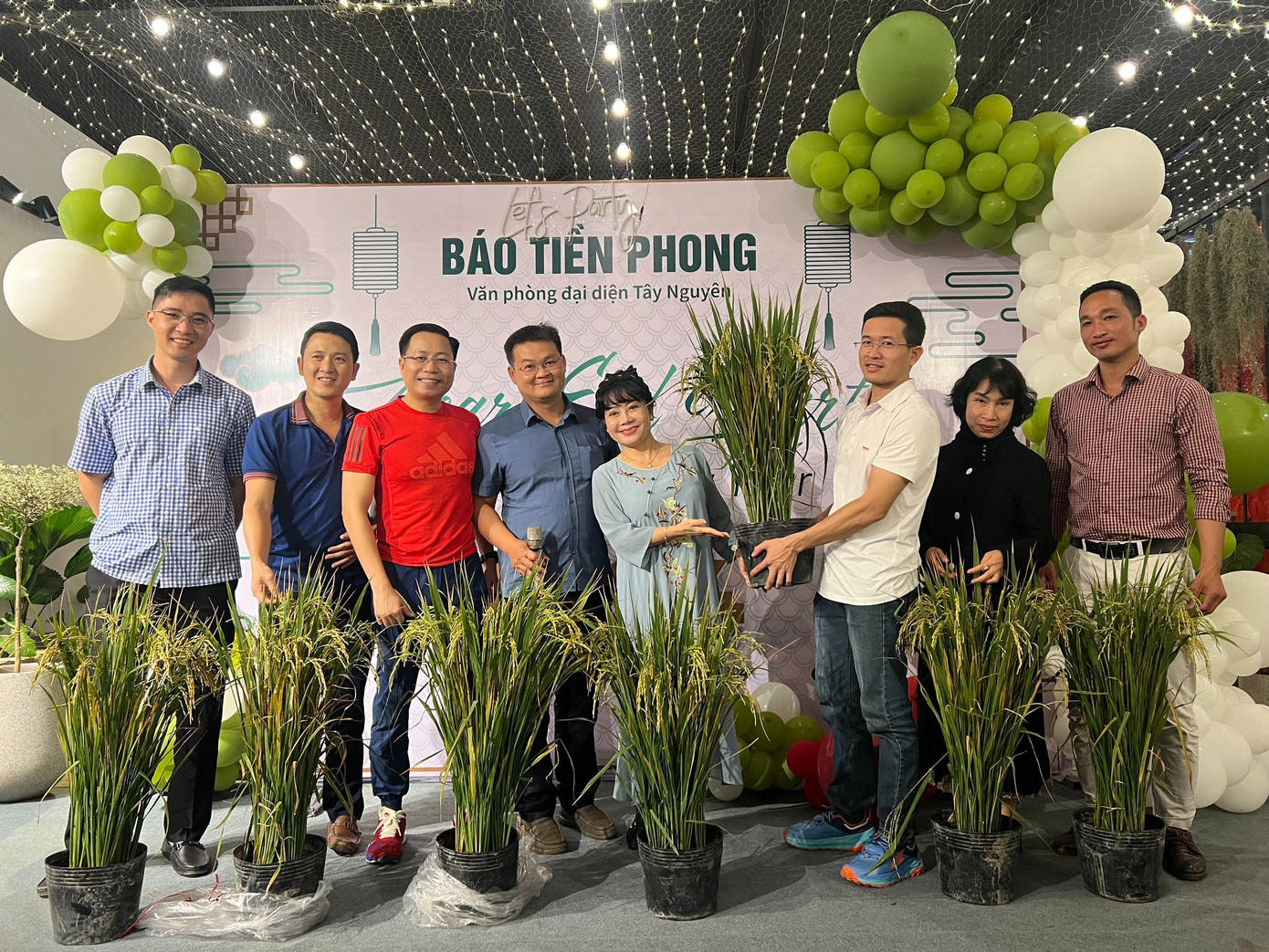 Hoa lúa trở thành món quà độc đáo được nhiều người chọn mua tặng/chơi Tết