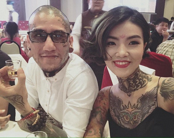 Đám cưới quy tụ toàn nghệ sĩ Tattoo ảnh 8