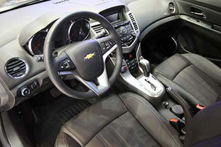Nội thất Chevrolet Cruze Black