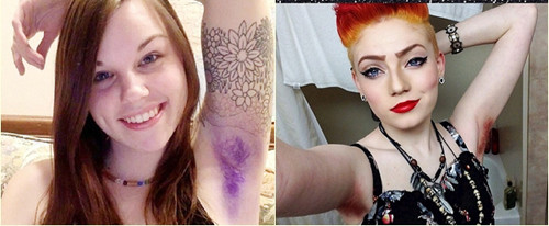 Những tín đồ nổi loạn thích nách xanh, đỏ, hồng ảnh 4