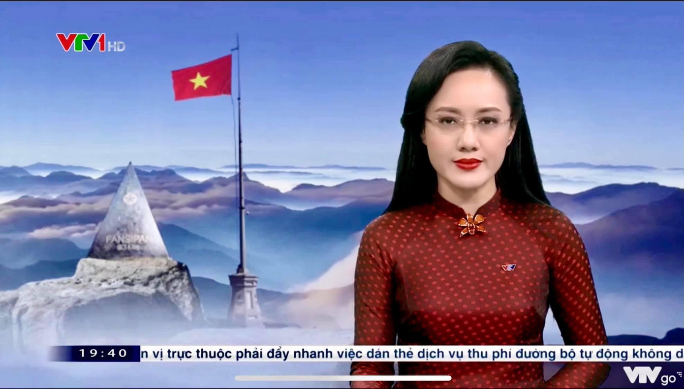 BTV Hoài Anh sẽ không dẫn bản tin Thời sự 19h trên VTV.