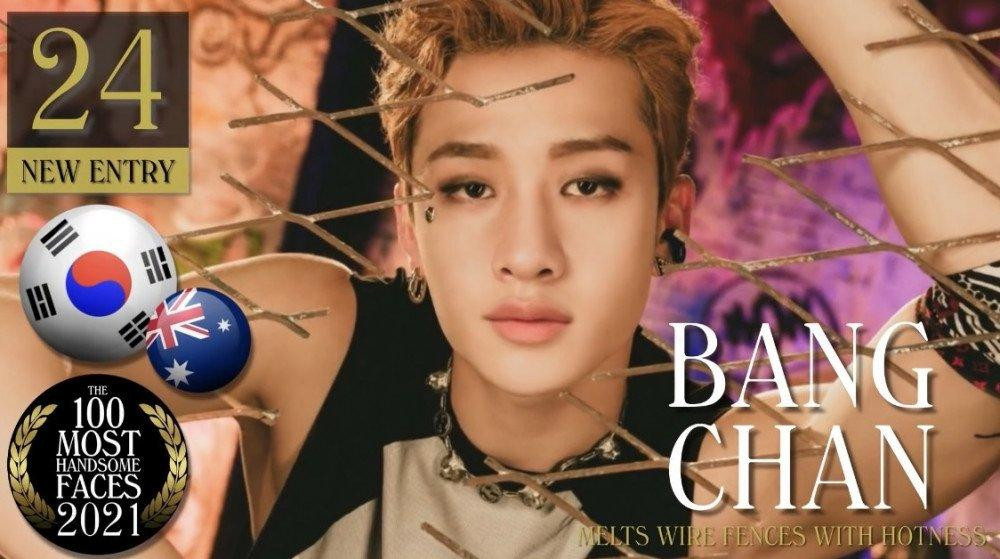 7. Bang Chan: Trưởng nhóm Stray Kids xếp hạng 24. Đây là năm đầu tiên anh lọt Top 100. 7. Bang Chan: Trưởng nhóm Stray Kids xếp hạng 24. Đây là năm đầu tiên anh lọt Top 100.