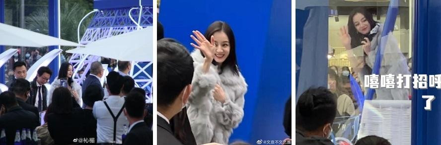 Cô còn "ghi điểm" nhờ nhiệt tình tương tác với người hâm mộ và nụ cười thường trực trên môi.