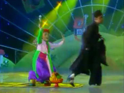 Tiết mục “Thị Màu lên chùa” của chương trình Đồ Rê Mí 2008