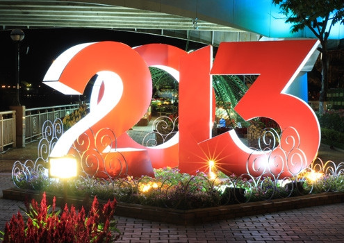 Lung linh chào đón năm mới