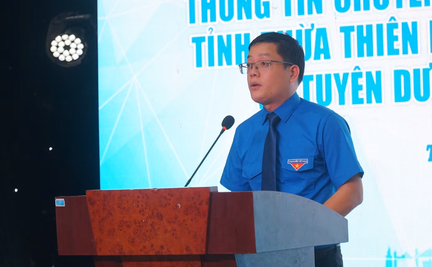 Bí thư Tỉnh Đoàn TT-Huế Nguyễn Thanh Hoài khẳng định, những đảng viên trẻ được tuyên dương là những cá nhân tiêu biểu xung kích trên mọi lĩnh vực của đời sống.
