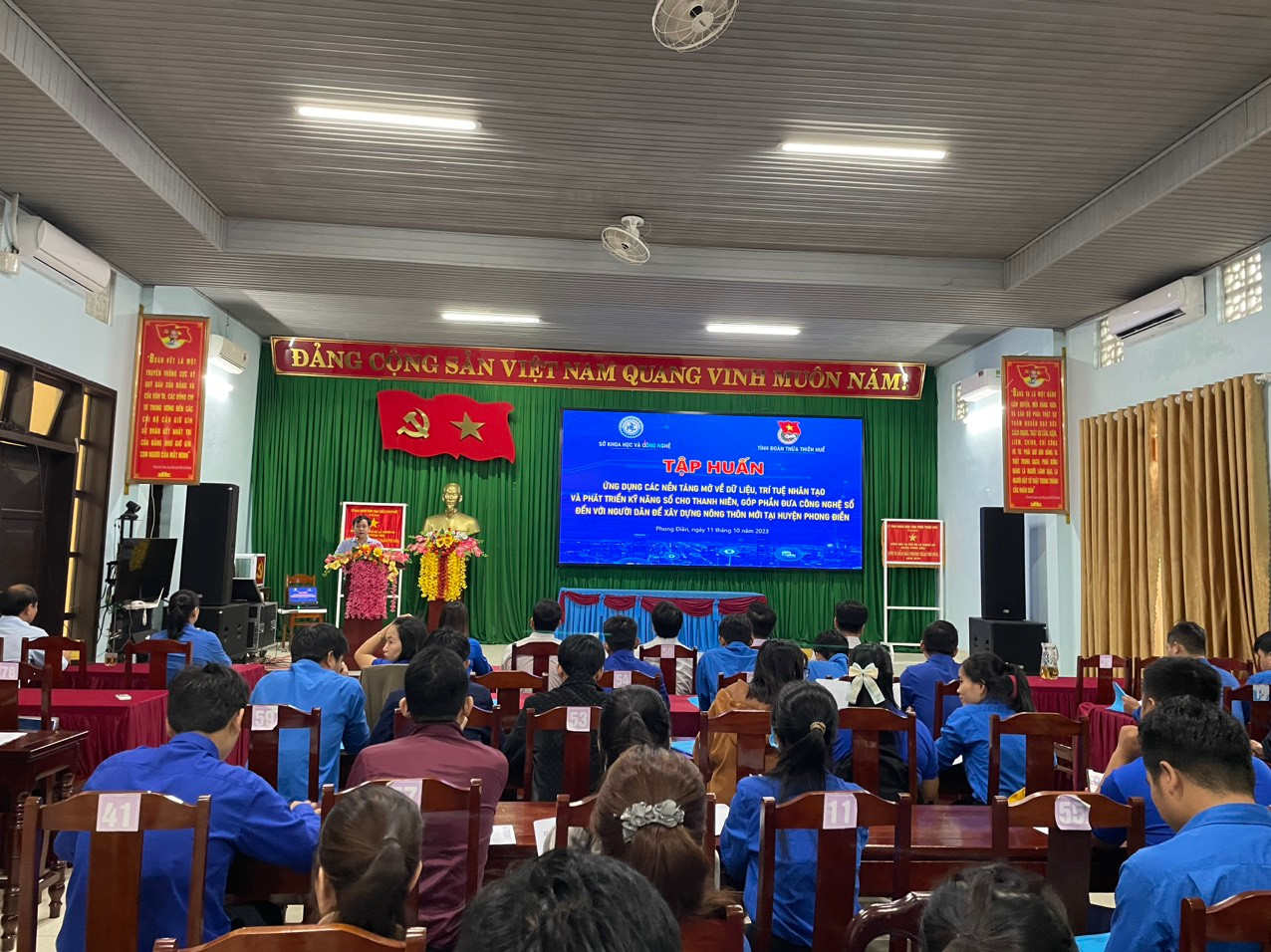 Quang cảnh chương trình tập huấn Quang cảnh chương trình tập huấn