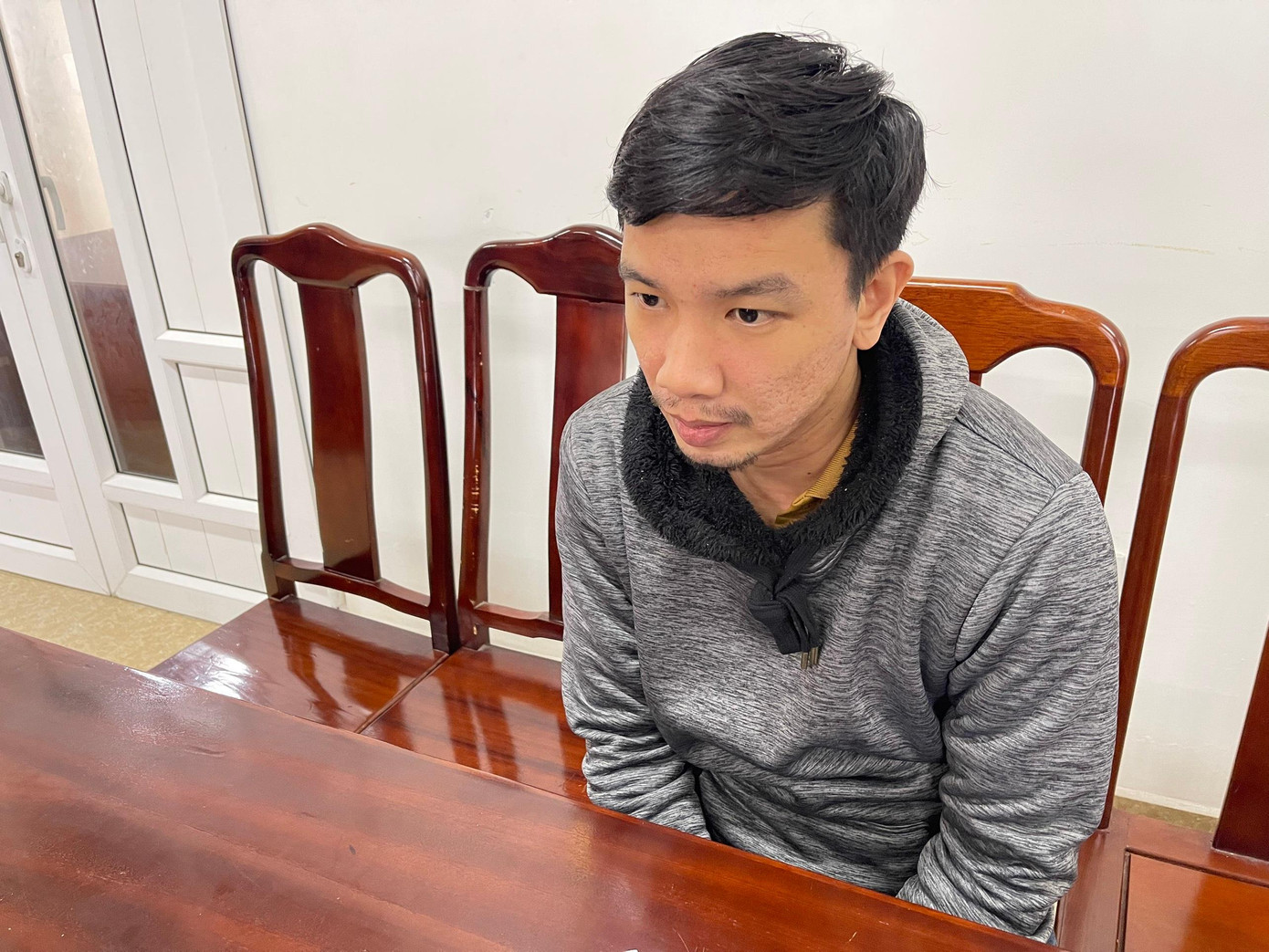 Đối tượng Vương Minh Huy. Ảnh CACC Đối tượng Vương Minh Huy. Ảnh CACC