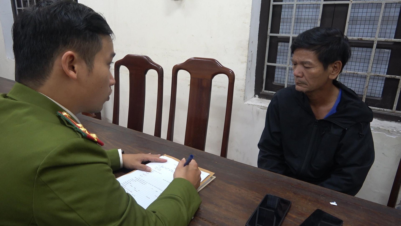 Đối tượng Hồ Văn Châu. Ảnh CACC Đối tượng Hồ Văn Châu. Ảnh CACC