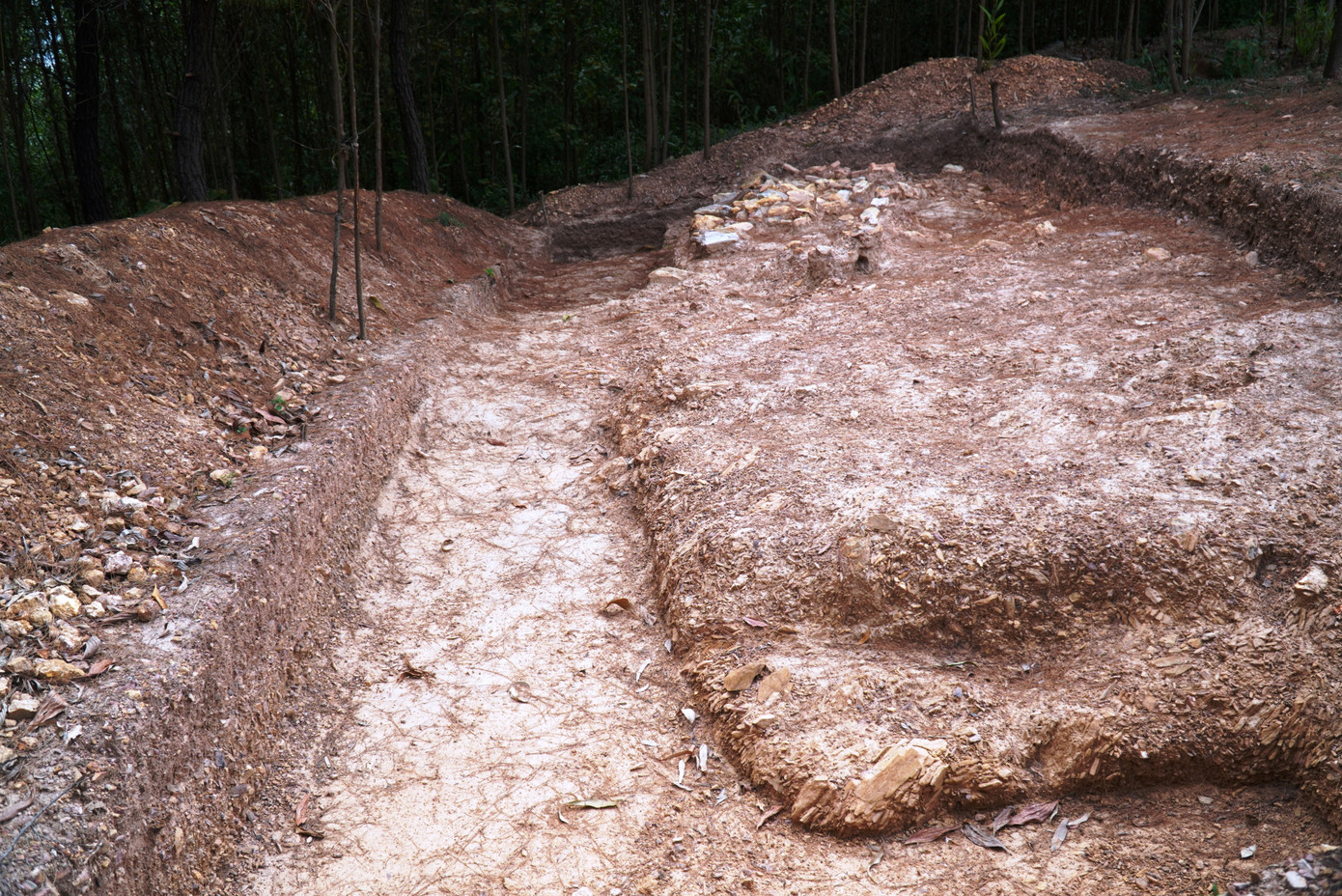 “Kết quả khai quật lần thứ hai, với diện tích khai quật được mở rộng (hơn 200m2) cùng diễn biến địa tầng và vết tích kè móng xuất lộ đã đem đến những nhận thức mới, xác định rõ ràng hơn quy mô, kết cấu của đàn tế tại núi Bân. Trong đó, điểm khác biệt, độc đáo chính là đế đàn hình bát giác, chưa từng gặp đối với các loại hình đàn tế giao trên thế giới”, ông Nguyễn Ngọc Chất thông tin.