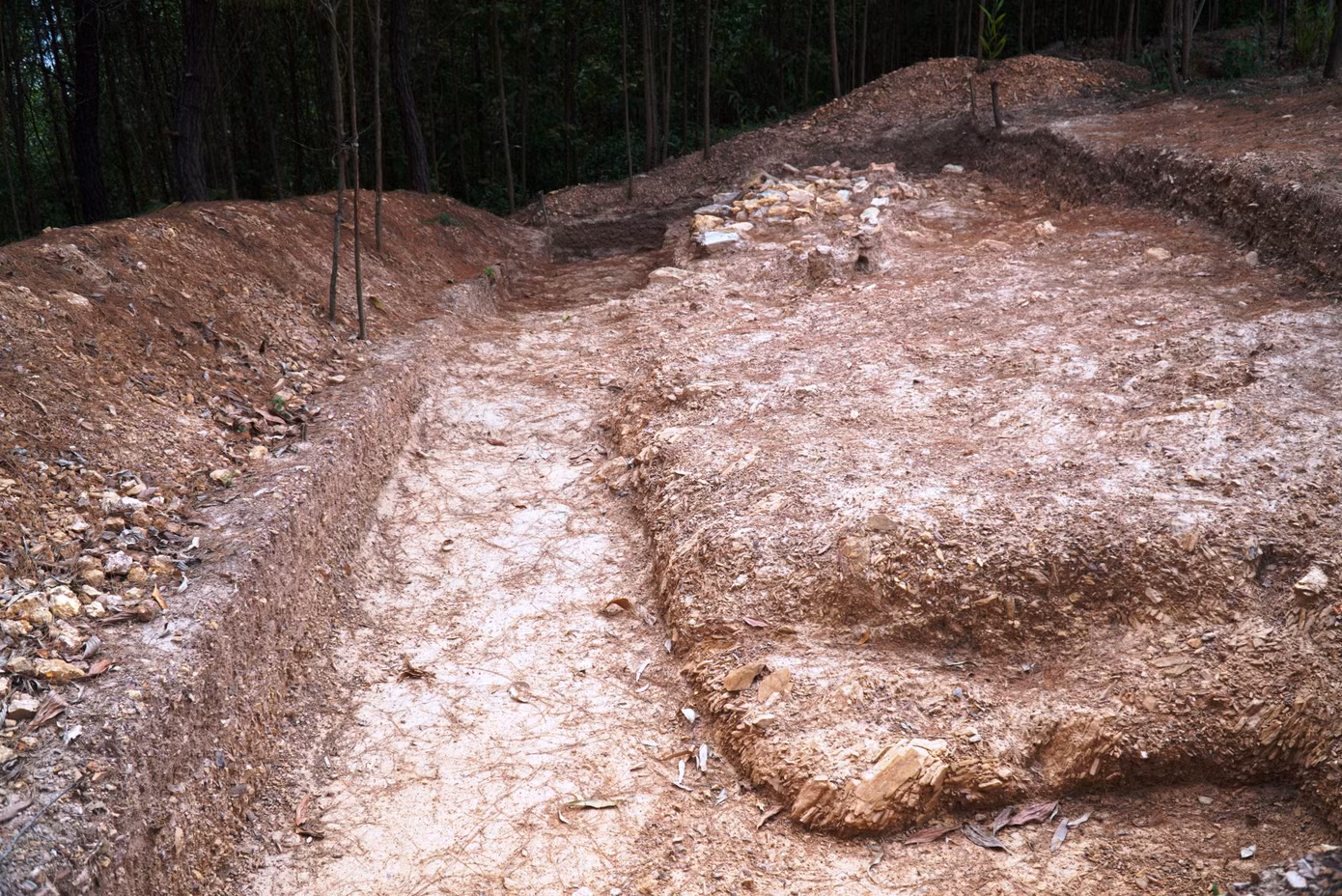 “Kết quả khai quật lần thứ hai, với diện tích khai quật được mở rộng (hơn 200m2) cùng diễn biến địa tầng và vết tích kè móng xuất lộ đã đem đến những nhận thức mới, xác định rõ ràng hơn quy mô, kết cấu của đàn tế tại núi Bân. Trong đó, điểm khác biệt, độc đáo chính là đế đàn hình bát giác, chưa từng gặp đối với các loại hình đàn tế giao trên thế giới”, ông Nguyễn Ngọc Chất thông tin.