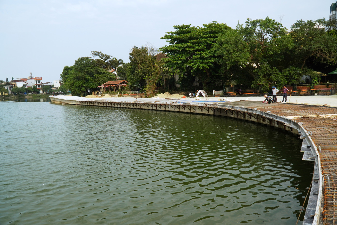 Theo tiến độ đã được ấn định, công trình dự kiến hoàn thành vào tháng 6/2024.