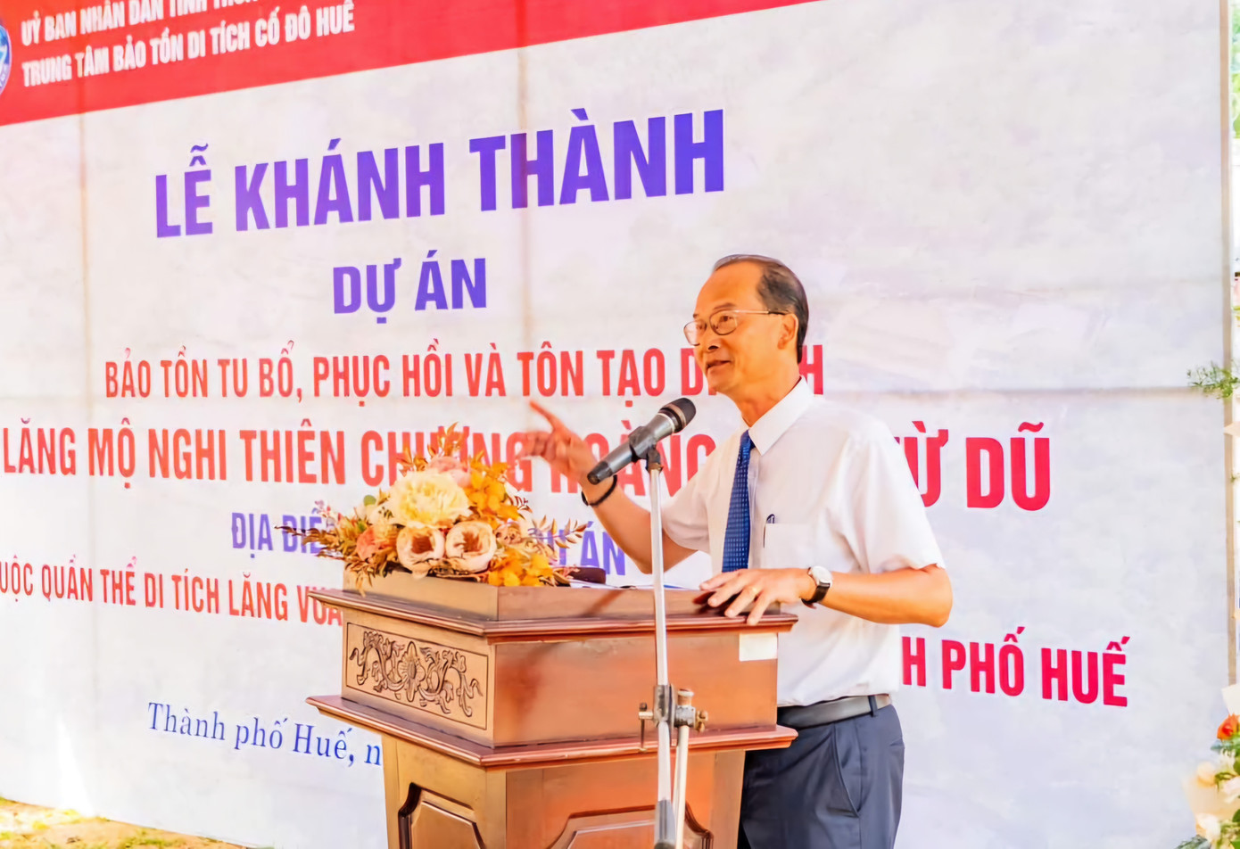 Ông Hoàng Việt Trung - Giám đốc Trung tâm Bảo tồn Di tích Cố đô Huế - cho biết đây là dự án đầu tiên được sử dụng hoàn toàn bằng kinh phí tu bổ từ nguồn xã hội hóa thông qua Quỹ Bảo tồn di sản Huế và là đóng góp vô cùng quan trọng của dòng họ Phạm Đăng trong việc chung tay cùng Nhà nước bảo tồn, gìn giữ và phát huy các giá trị di sản văn hóa của Quần thể Di tích Cố đô Huế.