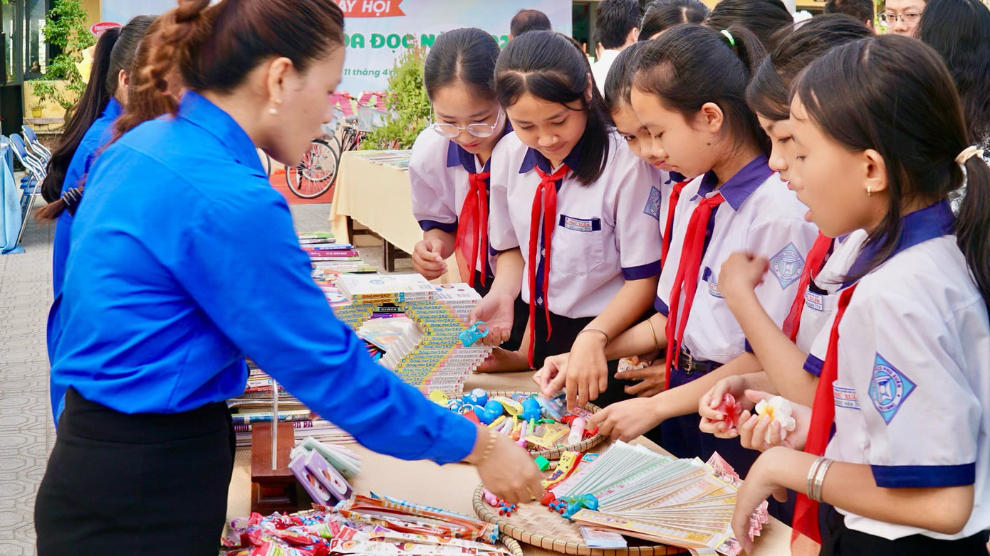 Các hoạt động hưởng ứng Ngày hội sách và văn hóa đọc.