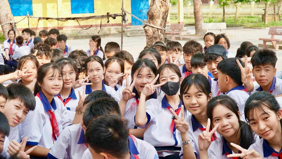 Ngày hội thu hút đông đảo học sinh tham gia.
