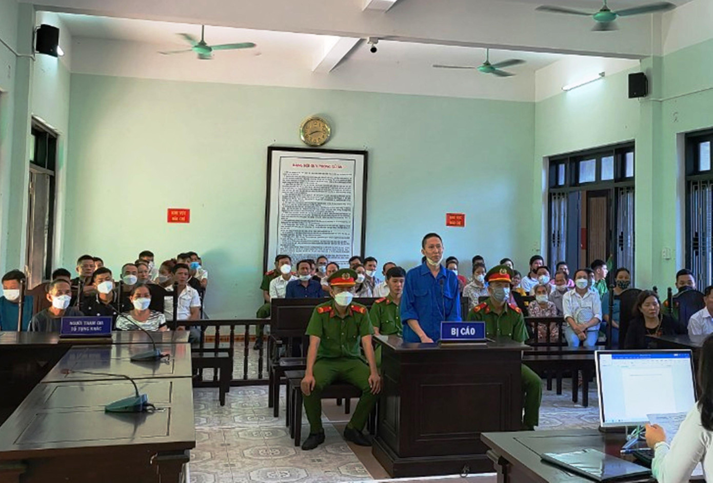 Bị cáo Nguyễn Hữu Ánh. Ảnh: CTV