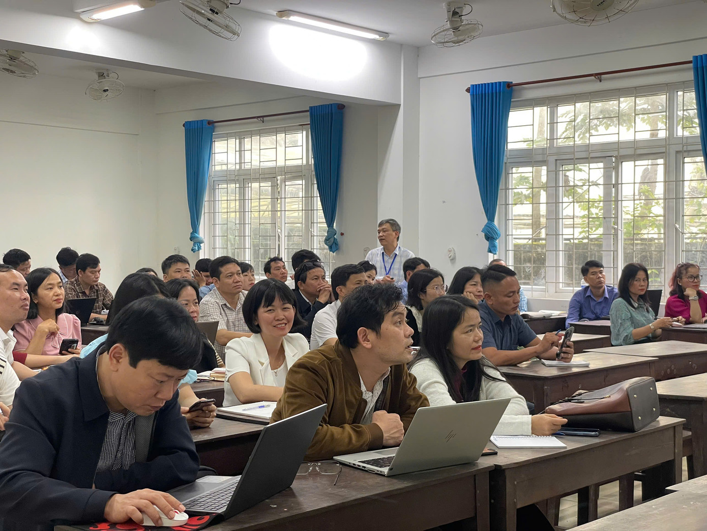 Đây là đợt tập huấn chuyên sâu nhằm phát triển năng lực cho đội ngũ ra câu hỏi thi, đề thi theo định hướng đánh giá năng lực cho cả địa phương và quốc gia.