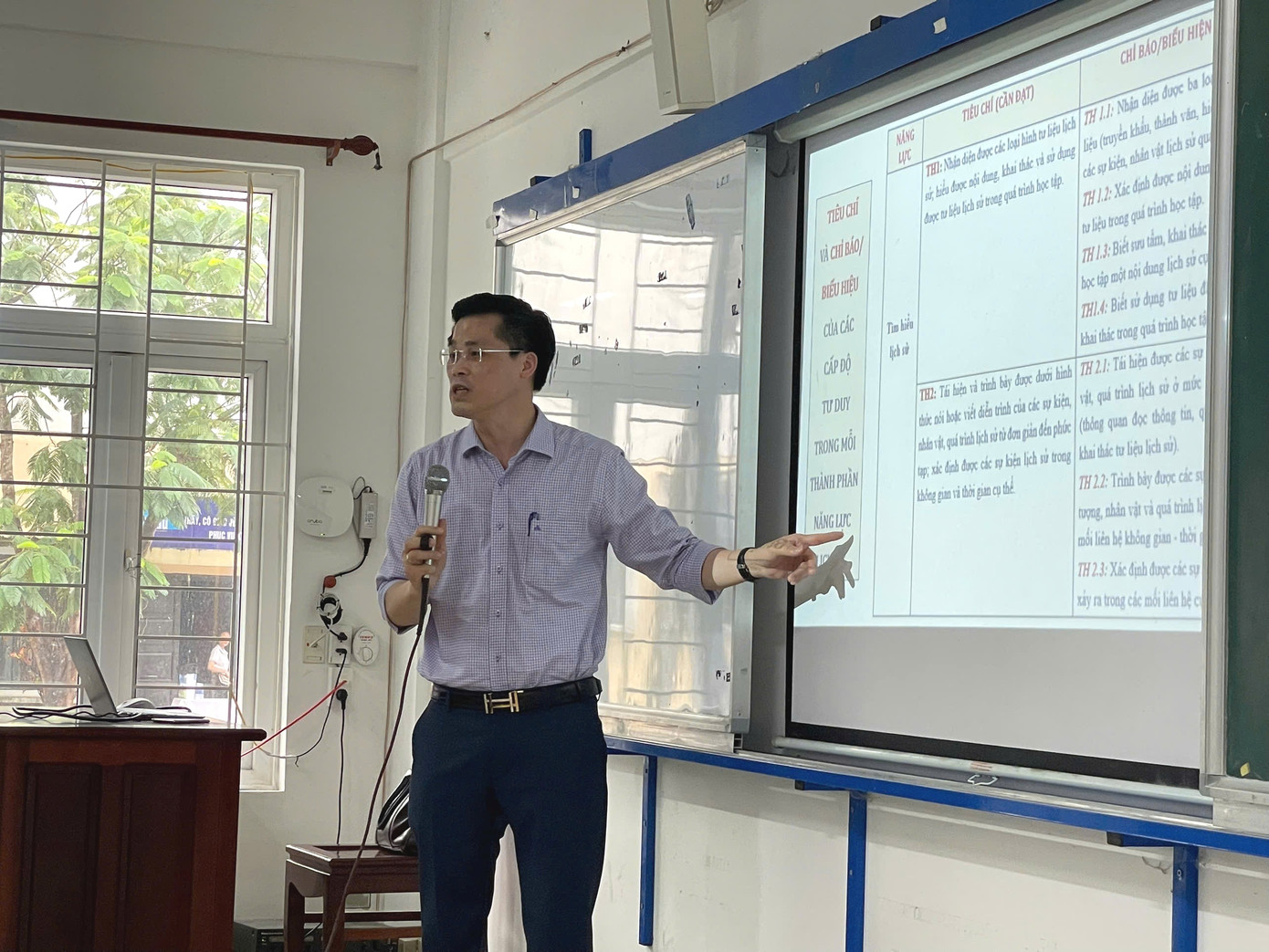 Đây là đợt tập huấn chuyên sâu nhằm phát triển năng lực cho đội ngũ ra câu hỏi thi, đề thi theo định hướng đánh giá năng lực cho cả địa phương và quốc gia.