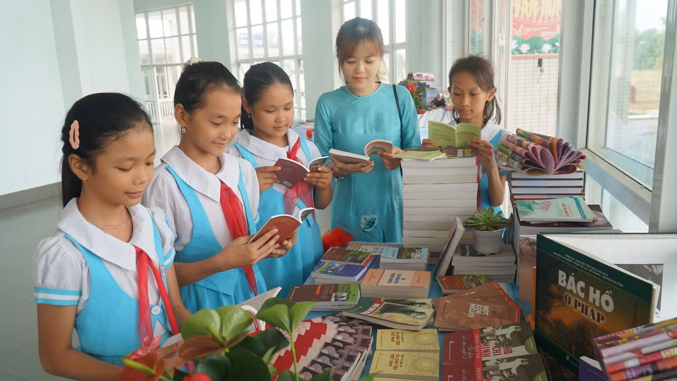Đây là hoạt động thiết thực nhằm phát triển văn hóa đọc tại cộng đồng và trường học.