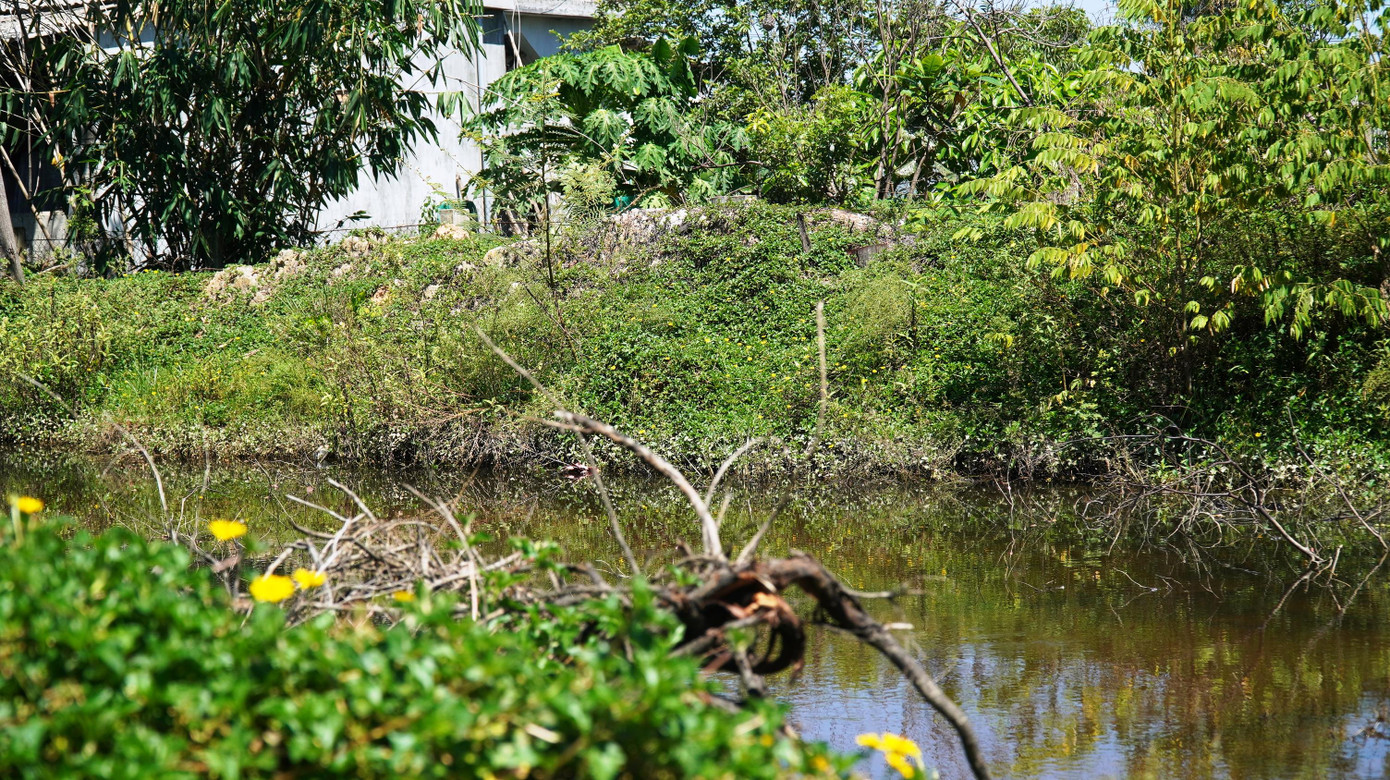 Chưa biết đến bao giờ mảnh đất hoang hóa do thi công dang dở này mới hình thành nên trường học mới