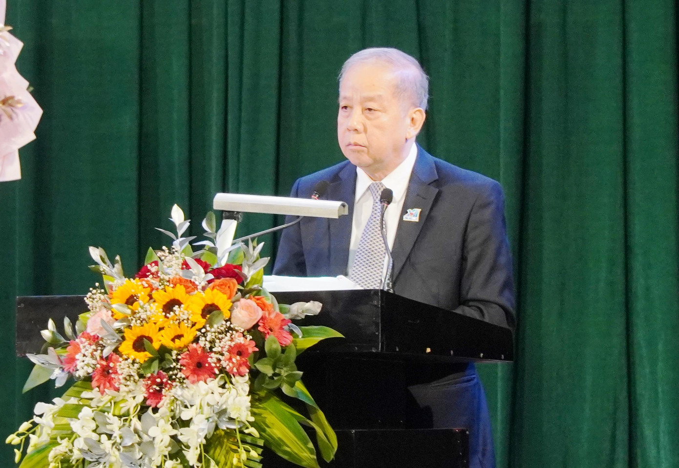 Ông Phan Ngọc Thọ phát biểu chỉ đạo tại Đại hội. Ảnh: N.V Ông Phan Ngọc Thọ phát biểu chỉ đạo tại Đại hội. Ảnh: N.V