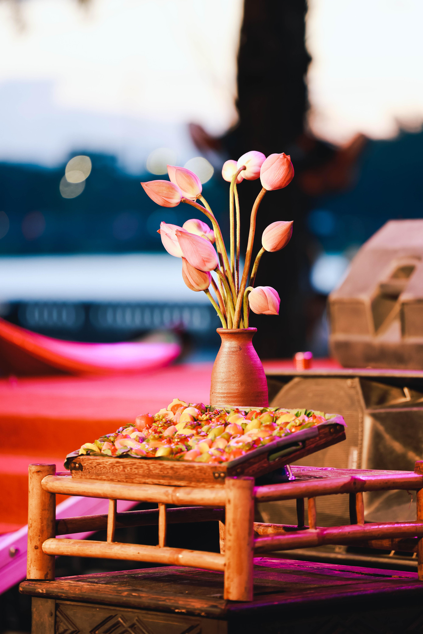 Hoa sen Huế. Ảnh: Nguyễn Đình Chiến