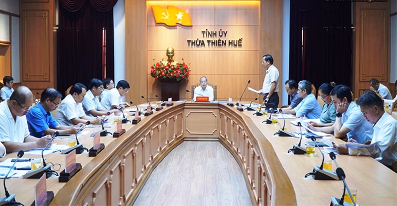 Quang cảnh buổi làm việc. Ảnh: CTV