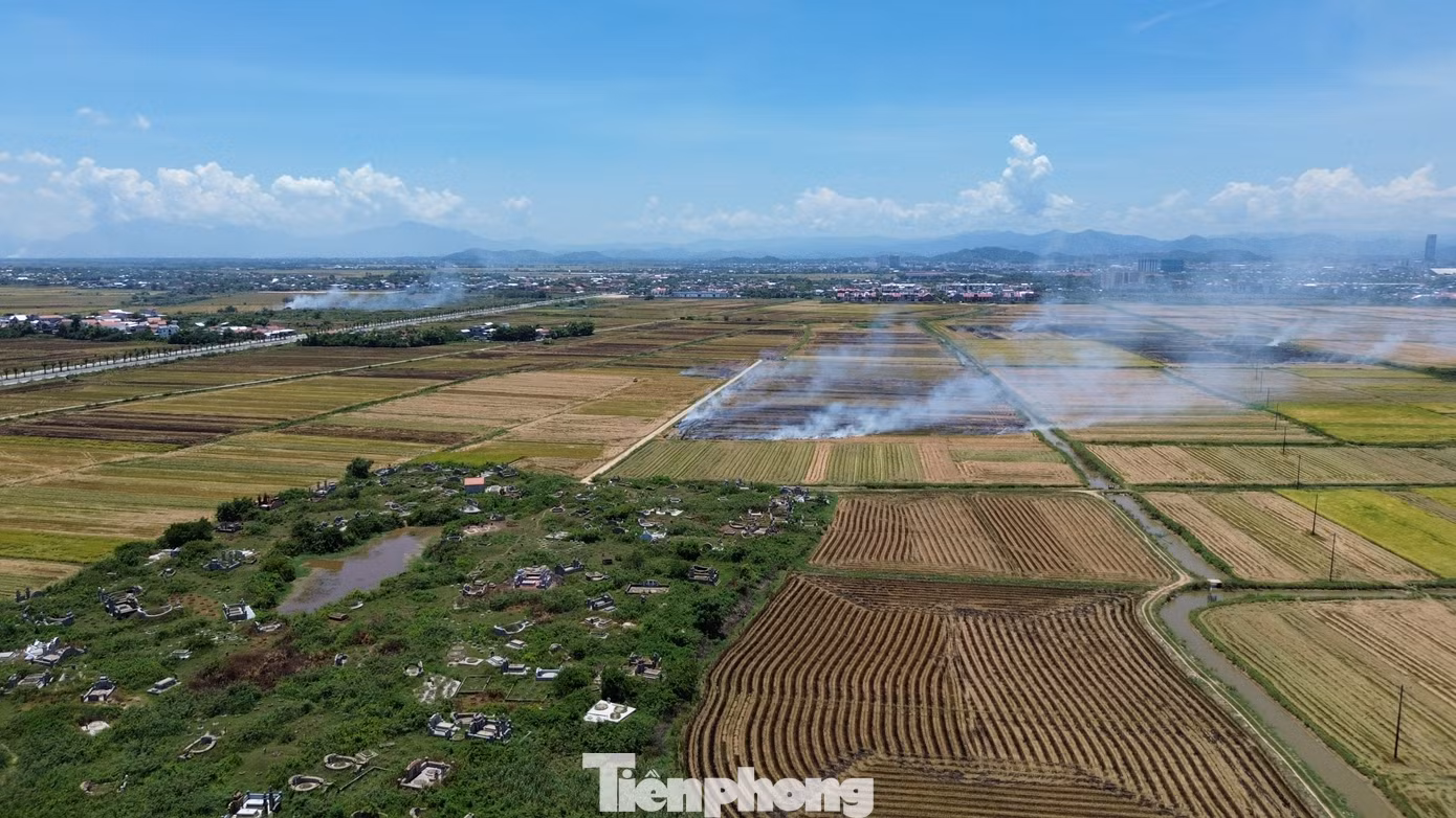 Ông Nguyễn Văn Chính - Phó Chủ tịch UBND huyện Phú Vang - cho biết các cấp chính quyền của huyện không chỉ triển khai tuyên truyền, vận động hạn chế tình trạng đốt rơm rạ sau thu hoạch lúa mà còn cấm người dân thực hiện hành vi này. “Trên địa bàn huyện hiện có khoảng 50 máy cuộn rơm sau thu hoạch, nên góp phần hạn chế đáng kể tình trạng đốt rơm rạ gây ô nhiễm môi trường, ảnh hưởng an toàn giao thông. Tuy nhiên, vấn nạn đốt rơm rạ trên đồng vẫn còn tái diễn ở một vài nơi. Huyện tiếp tục chỉ đạo các địa phương tăng cường giám sát, có chế tài xử lý nghiêm hành vi này", ông Chính thông tin.