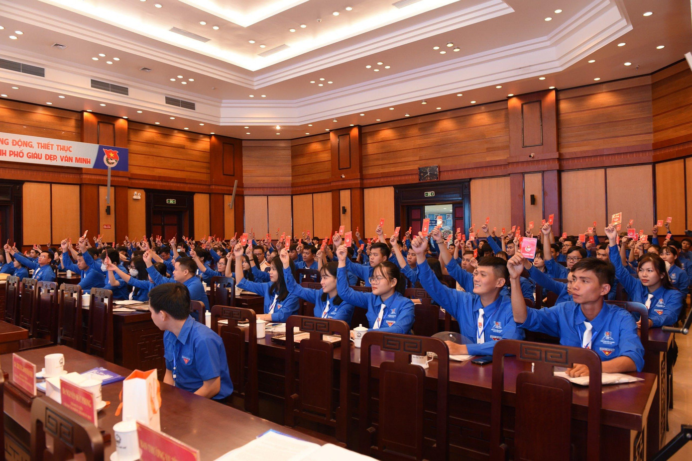 Quang cảnh đại hội. Ảnh: N.V Quang cảnh đại hội. Ảnh: N.V