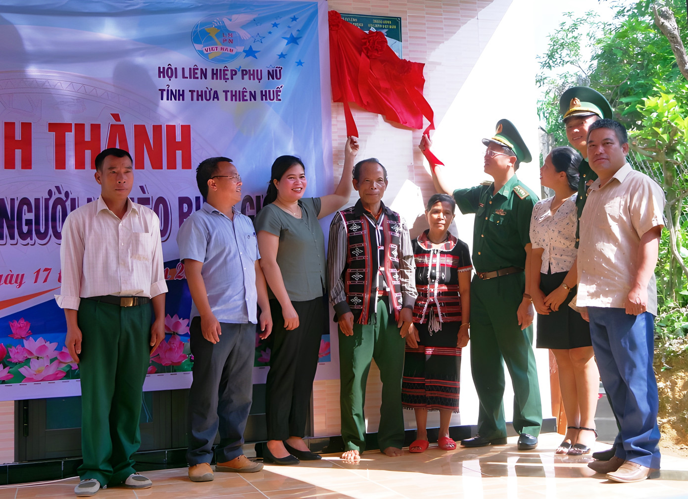 Khánh thành mái ấm hộ nghèo tại TT-Huế. Ảnh: Vy Thảo Khánh thành mái ấm hộ nghèo tại TT-Huế. Ảnh: Vy Thảo