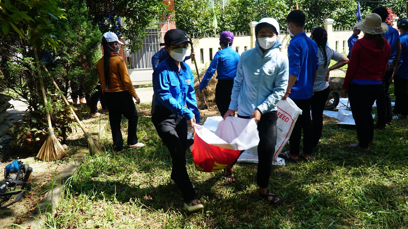 Thực hiện nhiều công trình thanh niên tại TT-Huế trong 6 tháng đầu năm 2022