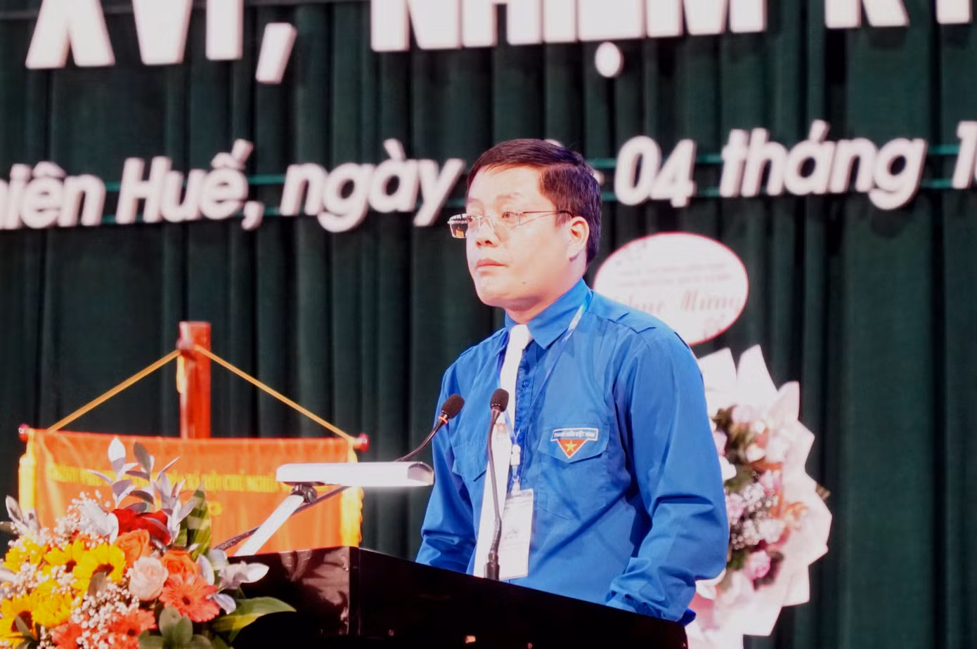 Anh Nguyễn Thanh Hoài - Bí thư Tỉnh Đoàn, Chủ tịch Hội LHTN Việt Nam tỉnh TT-Huế, cho biết, chương trình “giảm nghèo bền vững” do Tỉnh Đoàn TT-Huế thực hiện đã đạt được nhiều kết quả đáng khích lệ. Ảnh: N.V