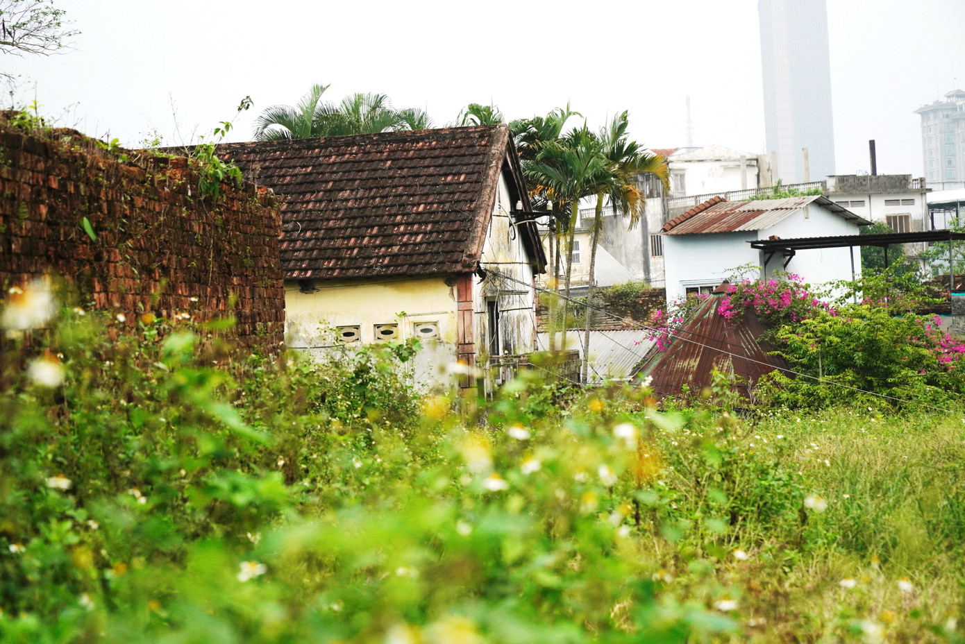 Việc chỉnh trang do đó không thể thực hiện triệt để theo từng khu vực. Tại nhiều khu đất di tích có nhà dân chưa di dời, dỡ bỏ, đơn vị thi công buộc phải “khoanh vùng” chờ giải tỏa mới tiếp tục triển khai hoàn trả mặt bằng, dọn dẹp dứt điểm.