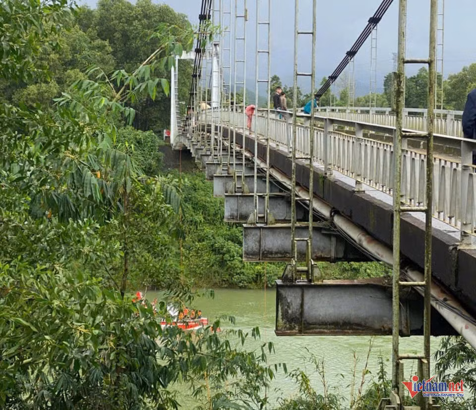 Hiện trường vụ tai nạn.