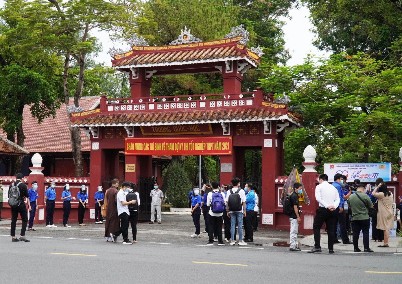 Trường THPT Chuyên Quốc học Huế - nơi chắp cánh ước mơ cho Võ Quang Phú Đức trên hành trình chinh phục đỉnh Olympia. Ảnh: N.V Trường THPT Chuyên Quốc học Huế - nơi chắp cánh ước mơ cho Võ Quang Phú Đức trên hành trình chinh phục đỉnh Olympia. Ảnh: N.V