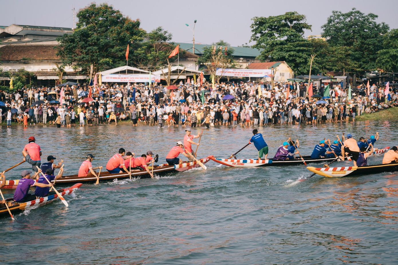 Theo lãnh đạo UBND TP. Huế, Giải đua ghe truyền thống là hoạt động nhằm tiếp tục đẩy mạnh cuộc vận động “Toàn dân rèn luyện thân thể theo gương Bác Hồ vĩ đại”.