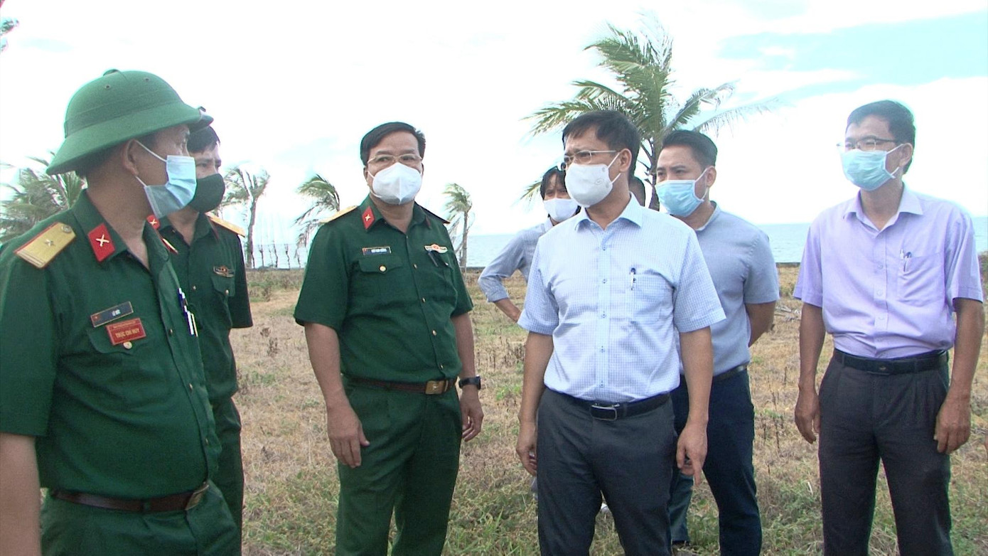 Khảo sát lập thêm bệnh viện dã chiến tại vùng ven biển Lăng Cô, TT-Huế