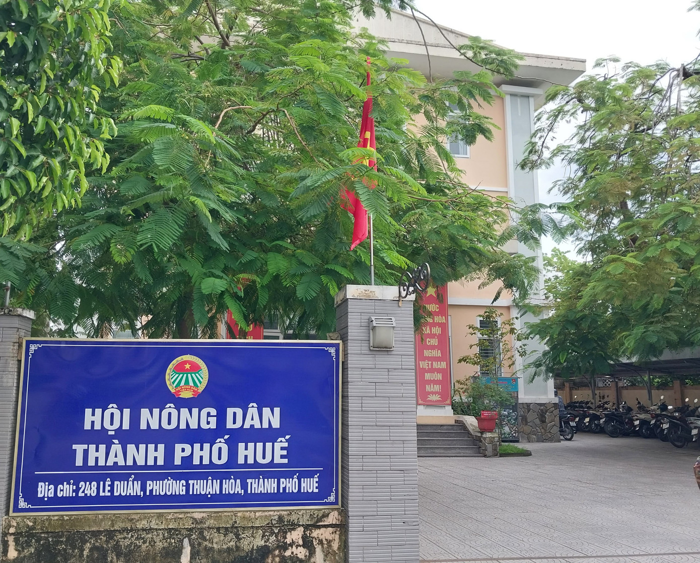 Trường Mầm non Hương Sen chuyển sang hoạt động tạm thời tại địa chỉ 248 Lê Duẩn