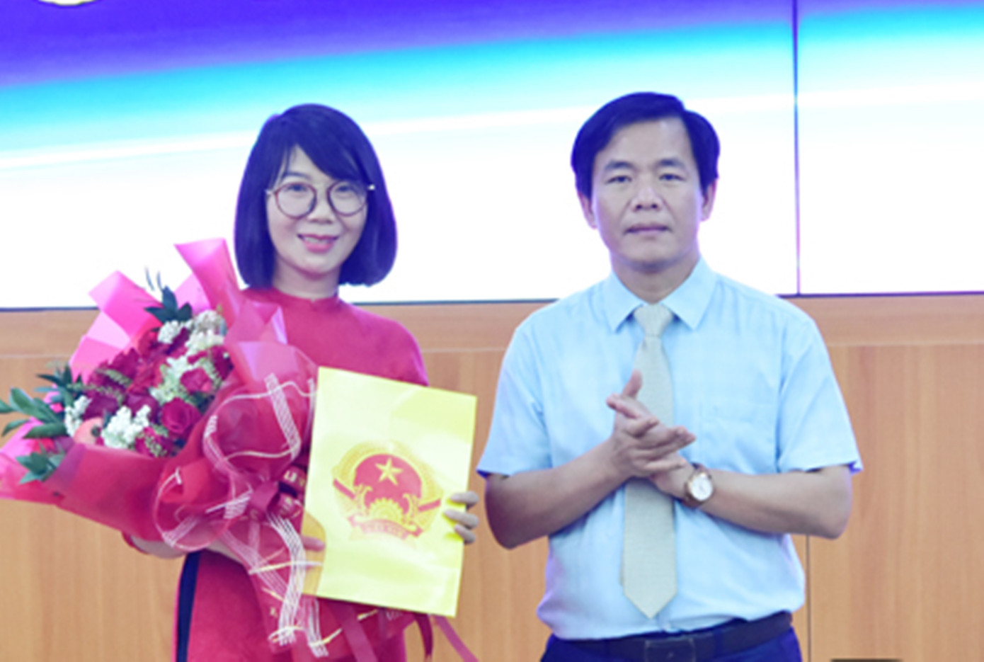 Bà Ngô Thị Kiều Thư được Chủ tịch UBND tỉnh TT-Huế bổ nhiệm giữ chức vụ Phó Giám đốc Sở Tài chính tỉnh. Ảnh: CTTĐT TT-Huế