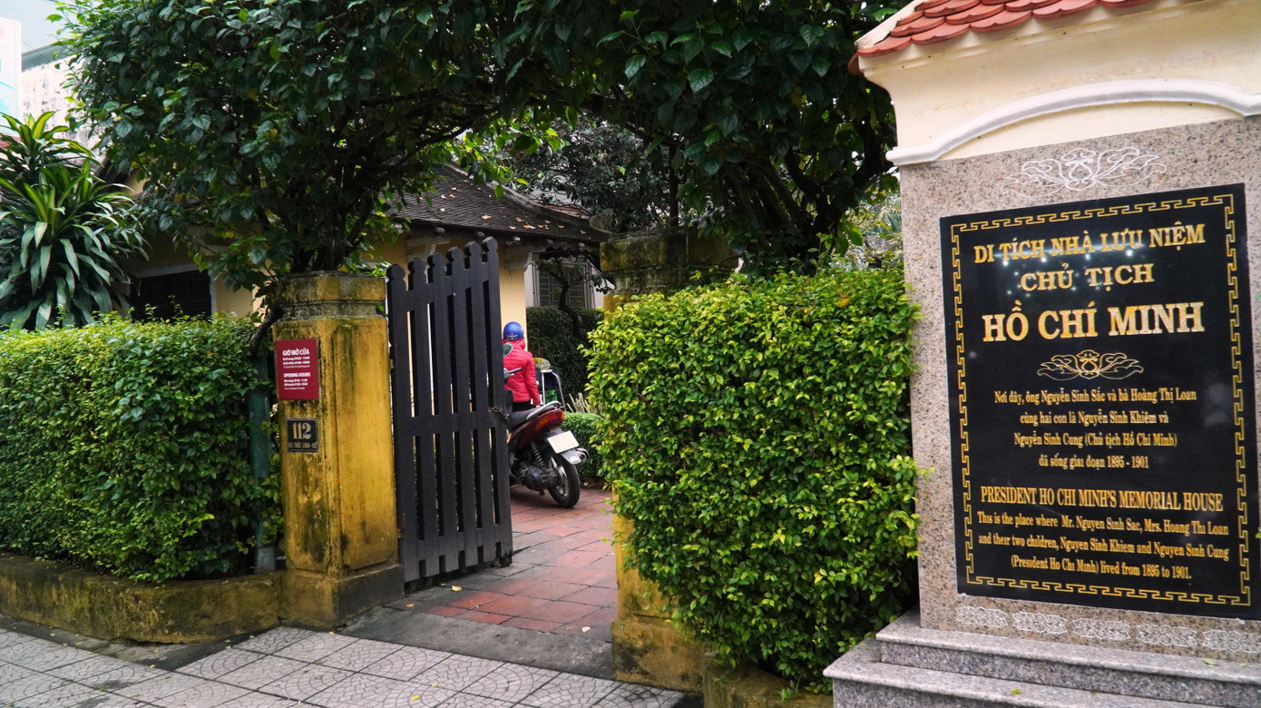 Nhà lưu niệm Chủ tịch Hồ Chí Minh ở đường Mai Thúc Loan, TP Huế. Ảnh: Ngọc Văn Nhà lưu niệm Chủ tịch Hồ Chí Minh ở đường Mai Thúc Loan, TP Huế. Ảnh: Ngọc Văn