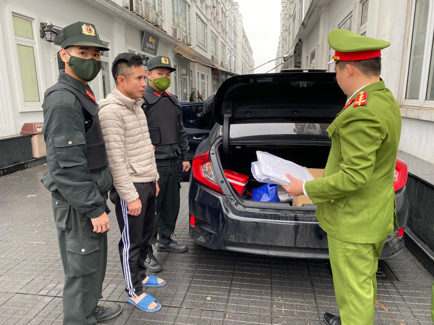 Tang vật vụ án. Ảnh CACC