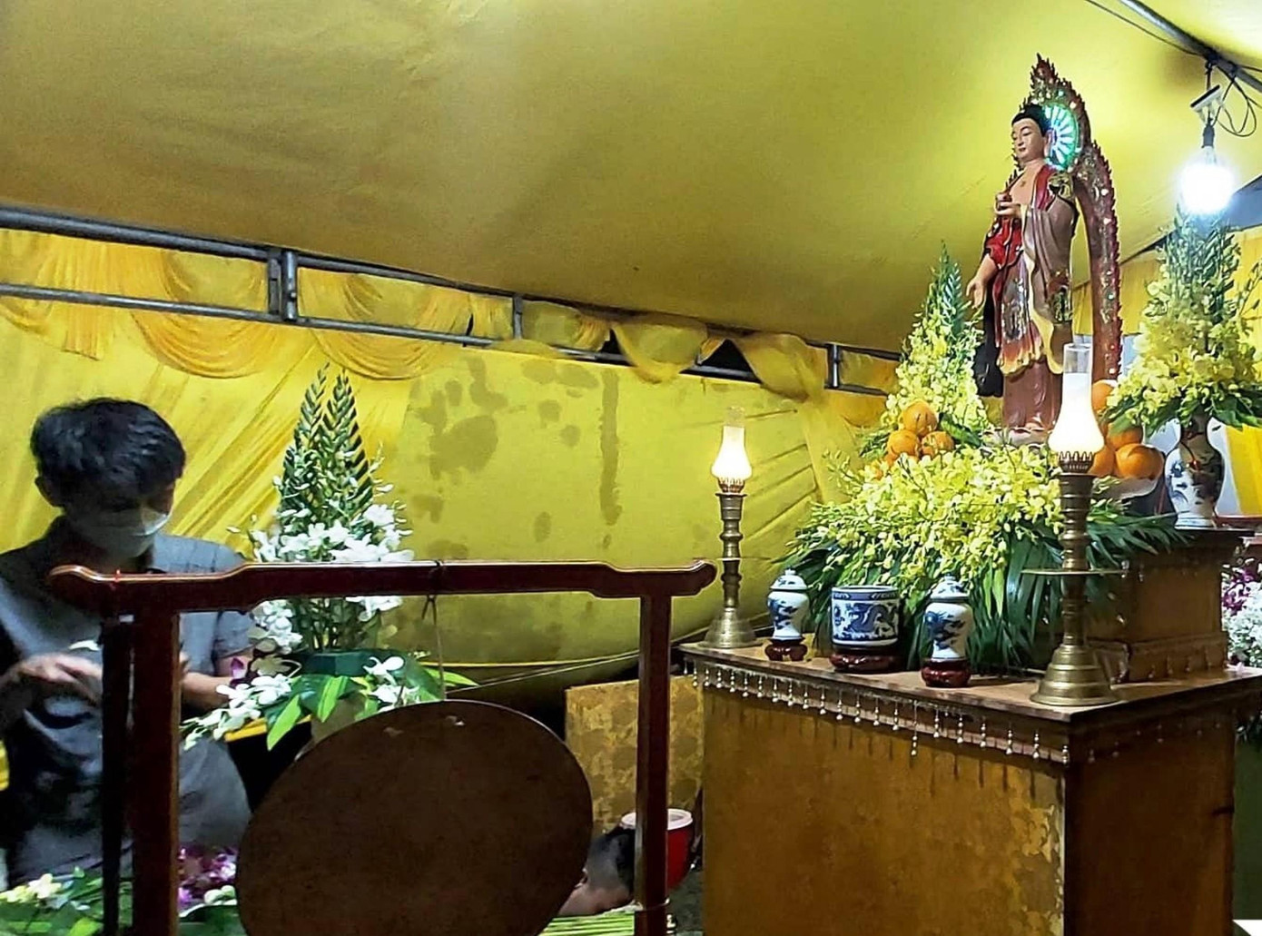 Gia đình ông N. tổ chức đám tang cho con trai. Ảnh do gia đình cung cấp Gia đình ông N. tổ chức đám tang cho con trai. Ảnh do gia đình cung cấp