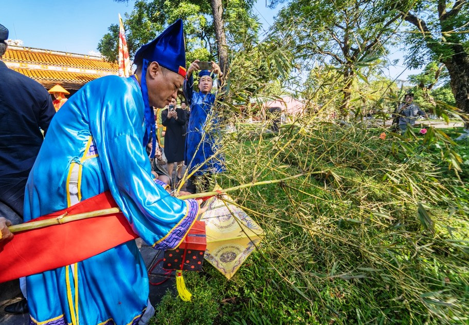 Năm nay, lễ Thướng tiêu còn được tổ chức tại điện Long An (Bảo tàng Cổ vật Cung đình Huế, số 3 Lê Trực, TP Huế).