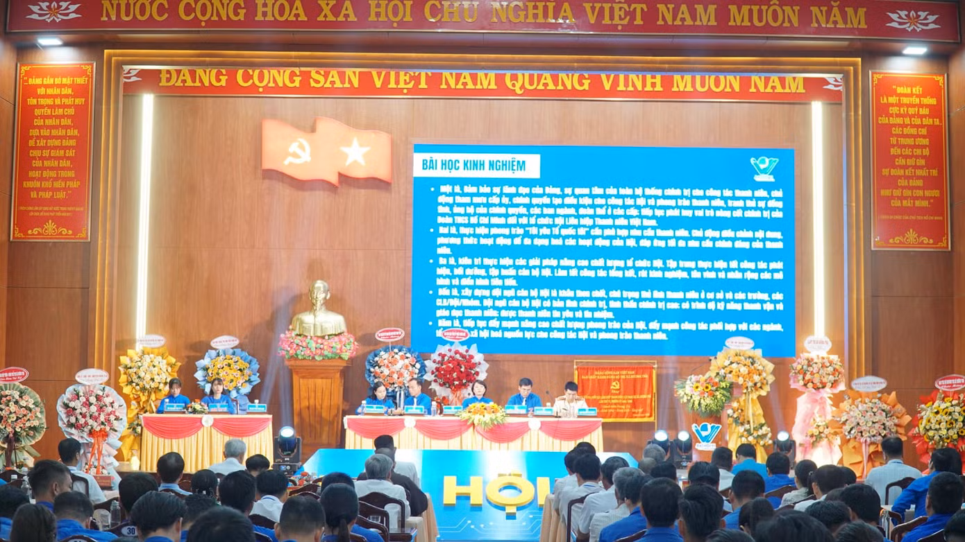 Nghe báo cáo tổng kết thực hiện Nghị quyết Đại hội nhiệm kỳ 2019-2024; xác định phương hướng,nhiệm vụ, giải pháp công tác hội và phong trào thanh niên nhiệm kỳ 2024 - 2029.