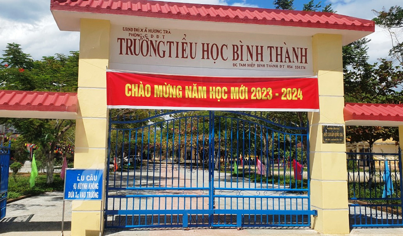 Trường tiểu học Bình Thành, xã Bình Thành.