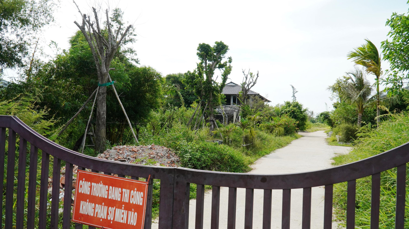 Khu đất dự án Go Green Farm luôn trong cảnh cửa đóng then cài, người lạ khó tiếp cận bên trong