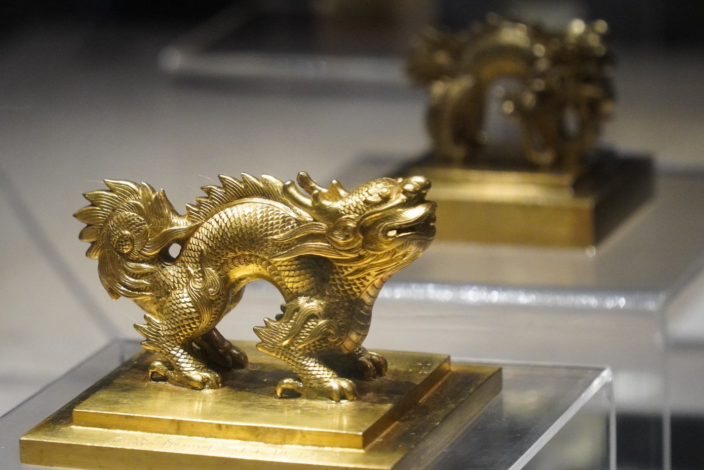 Ấn vàng thời nhà Nguyễn.