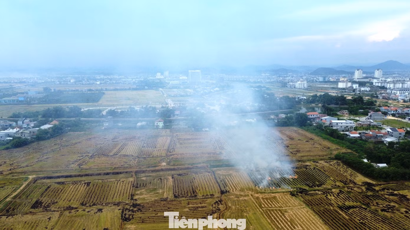 Mặc dù lực lượng chức năng đã có nhiều nỗ lực, nhưng với phạm vi đồng ruộng rộng lớn, giáp ranh giữa các địa phương, nên nhiều đám cháy do đốt rơm rạ đã không được xử lý triệt để. Mặc dù lực lượng chức năng đã có nhiều nỗ lực, nhưng với phạm vi đồng ruộng rộng lớn, giáp ranh giữa các địa phương, nên nhiều đám cháy do đốt rơm rạ đã không được xử lý triệt để.